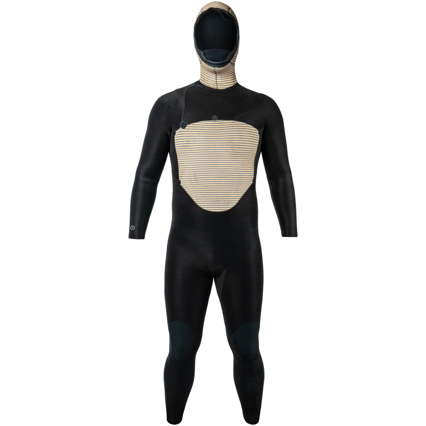 2026 Xcel Hommes Axis 5/4mm &agrave; Capuche Chest Zip Combinaison N&eacute;opr&egrave;ne ME54ZAH5 - Black